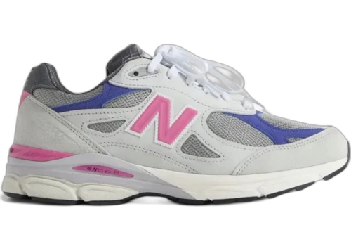 New Balance 990v3 MiUSA Kith United Arrows & Sons Oyster Mushroom