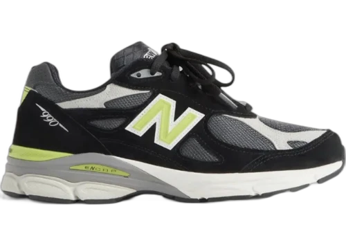 New Balance 990v3 MiUSA Kith United Arrows & Sons Black