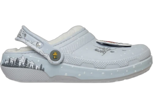 Crocs Classic Lined Clog Peanuts Holiday (Kids)